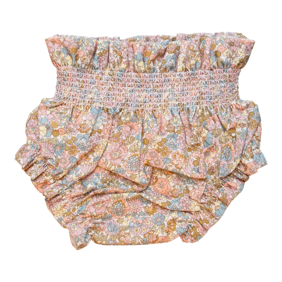 Baby Nell Annie & May Liberty Cord Smocked Bloomers