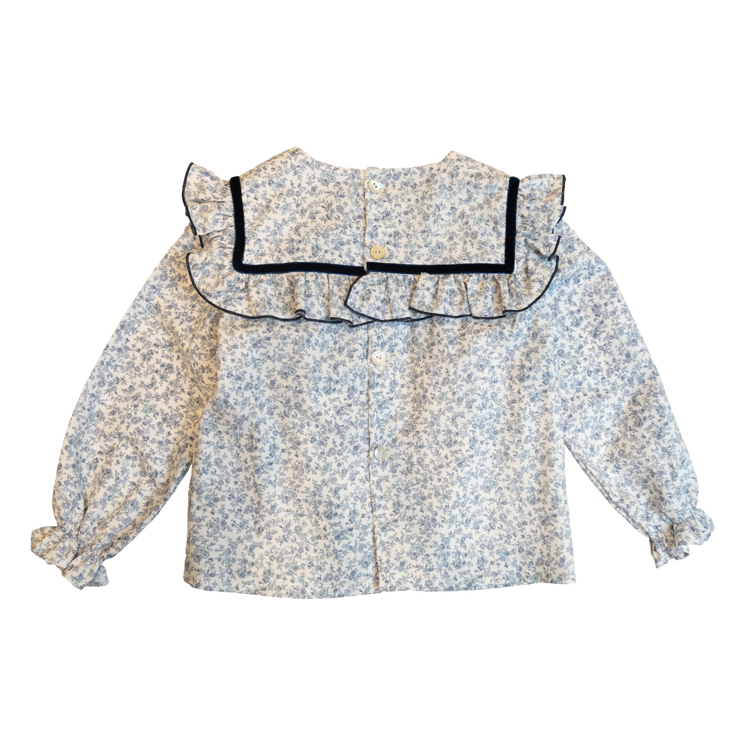 Girl Pale Blossom Sky Blouse