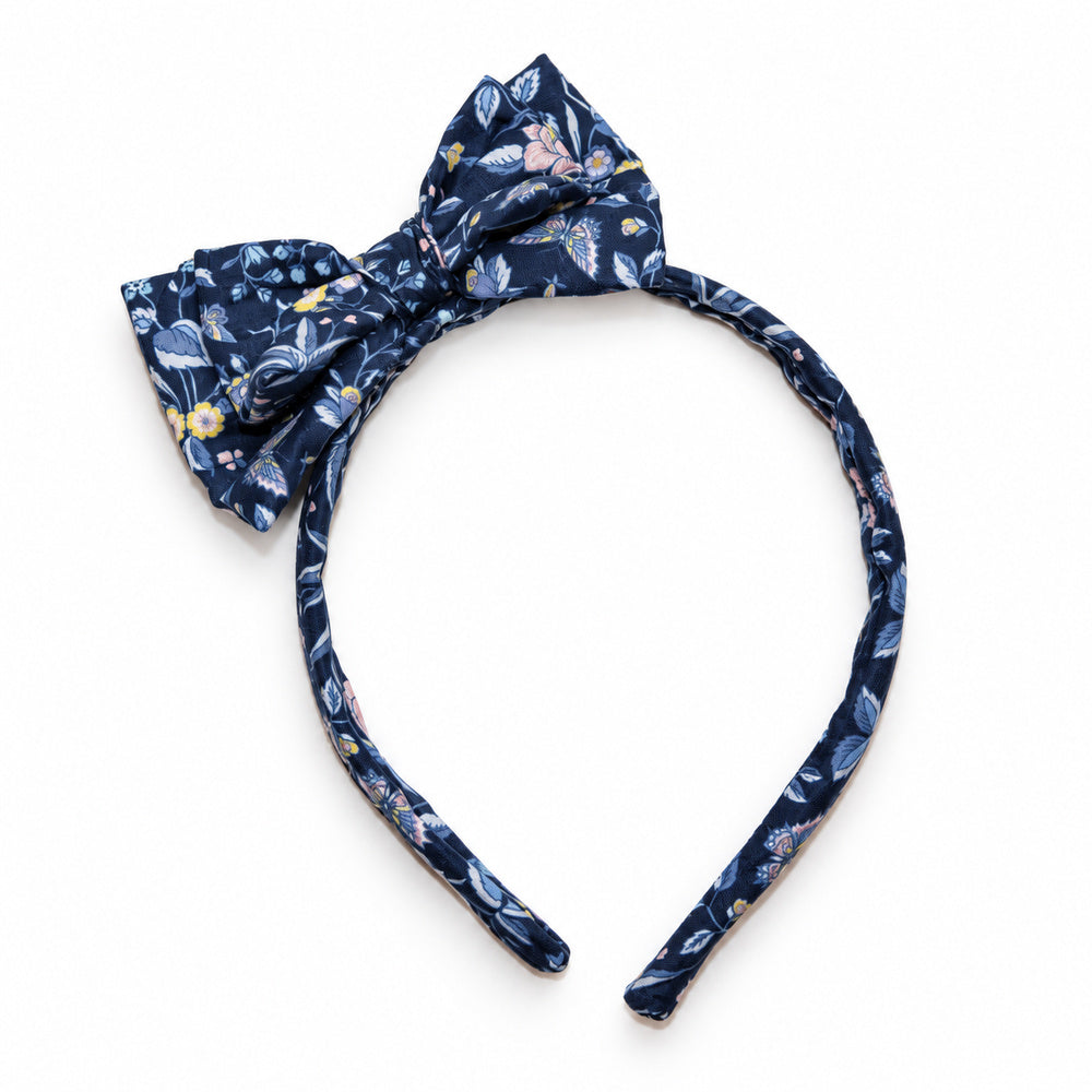 Girl Tapestry Liberty Bow Hairband