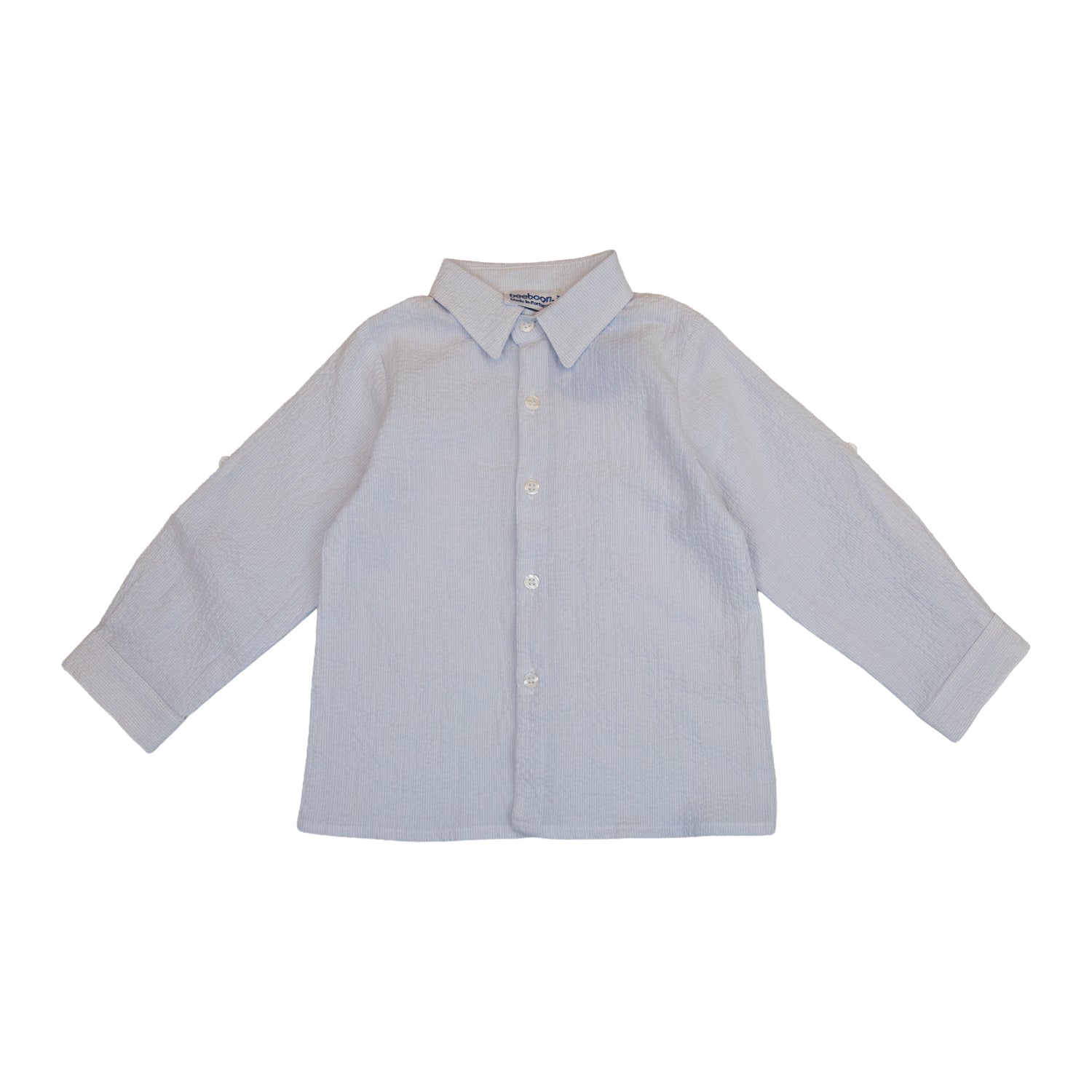 Boy Little Sailor Seersucker Shirt