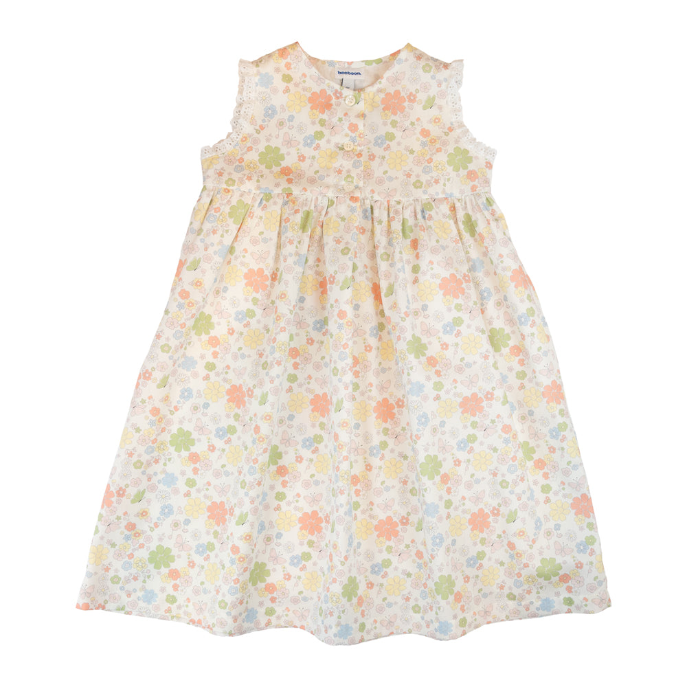 Girl Yellow Floral Nightdress