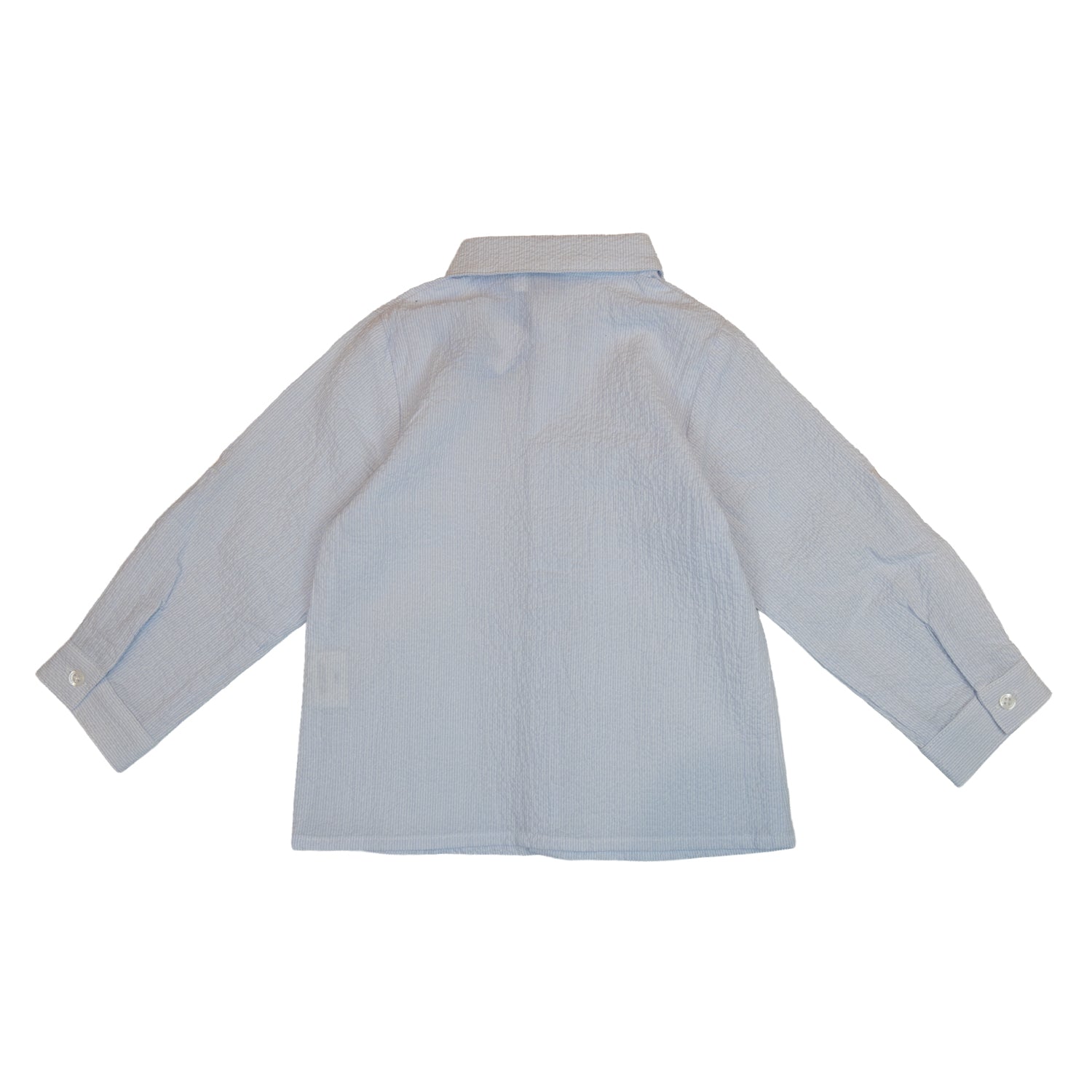 Boy Little Sailor Seersucker Shirt