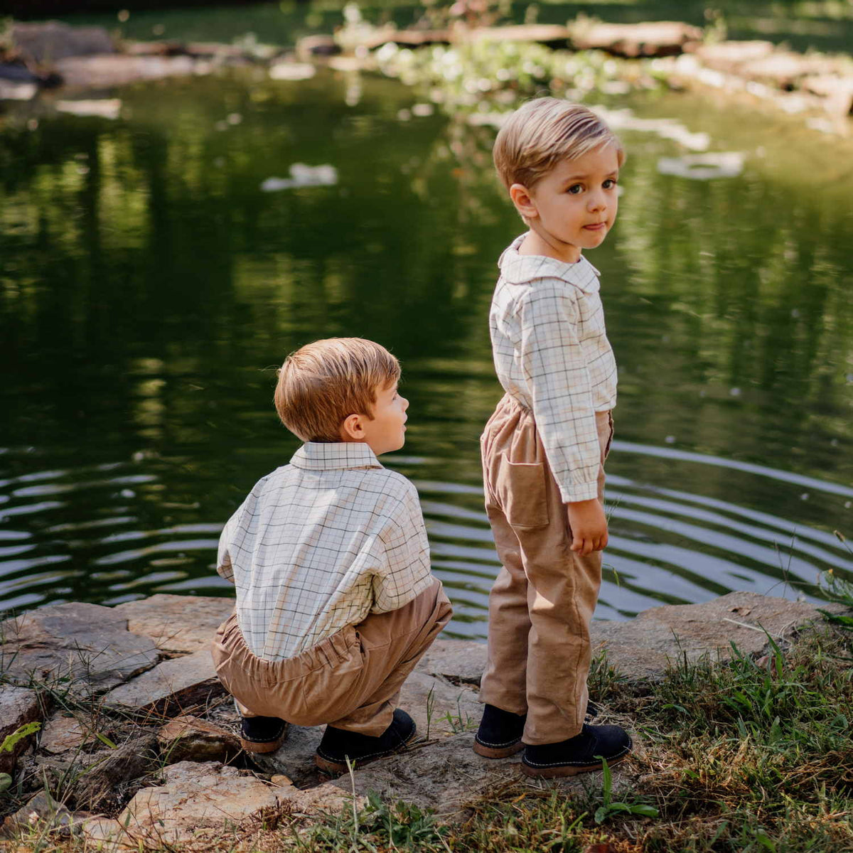 Baby Alpine Camel Cord Trousers