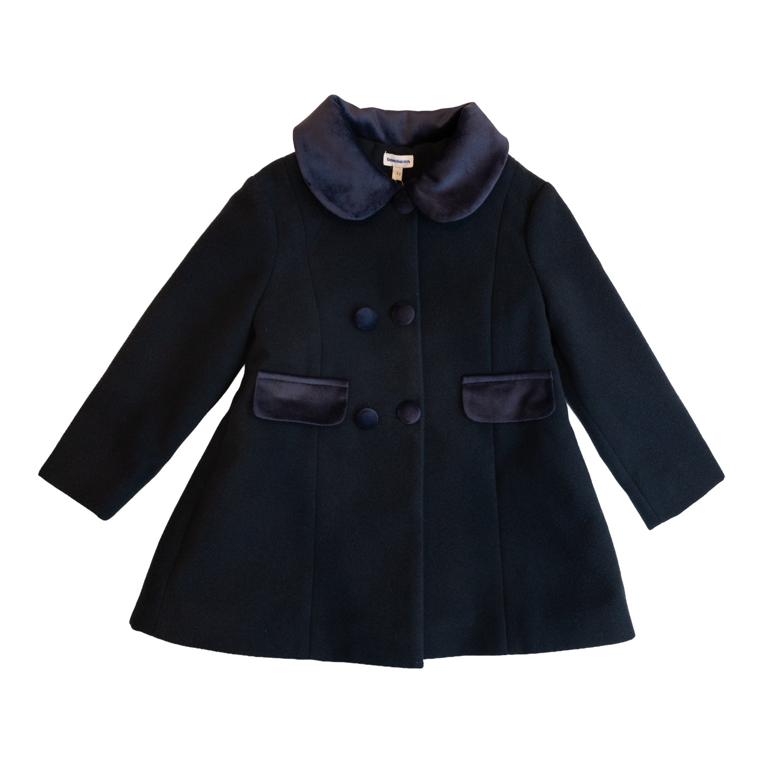 Girl Navy Coat