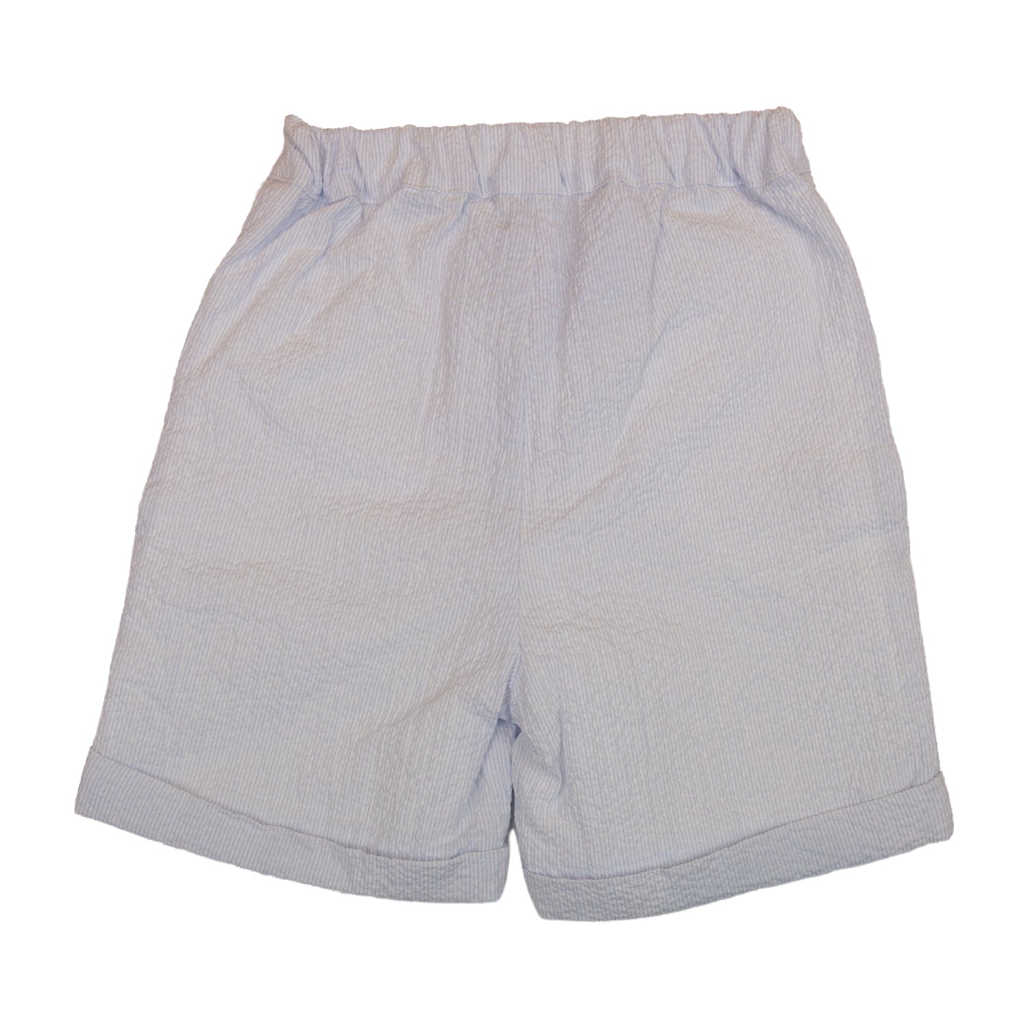 Boy Little Sailor Seersucker Shorts