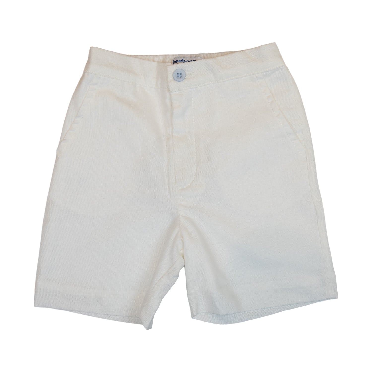 Boy Champagne Linen Shorts