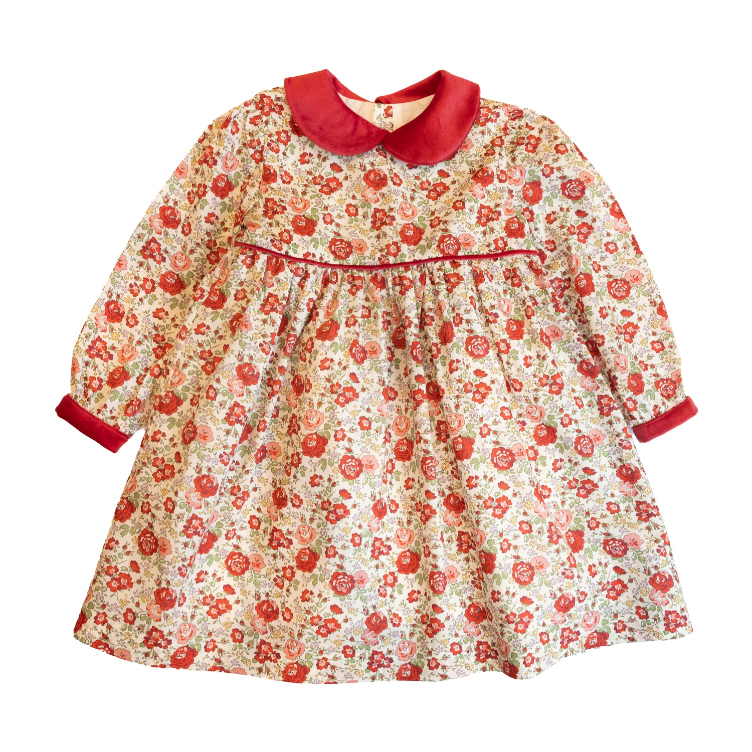 Girl Felicite Red Liberty Dress