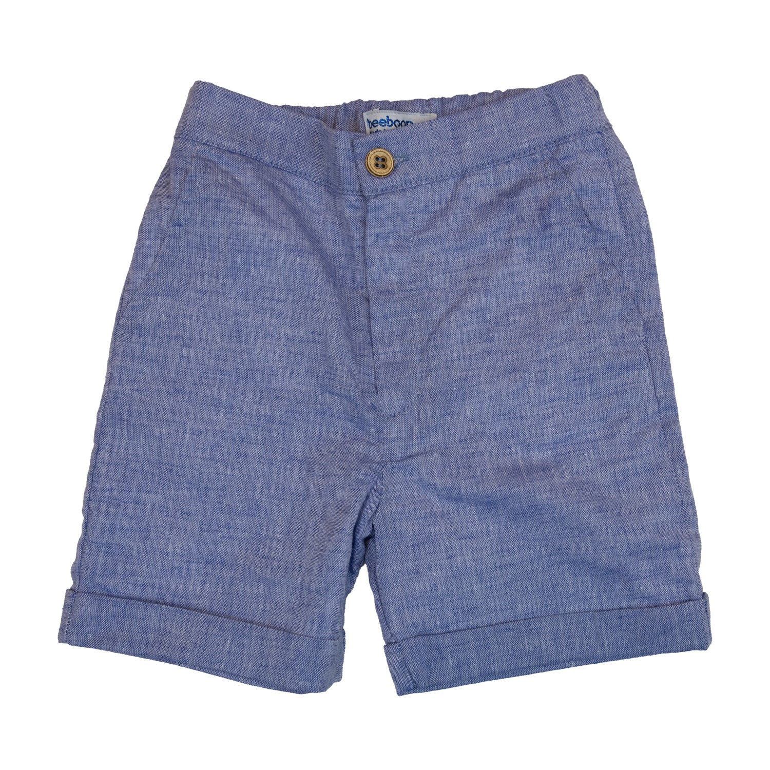 Boy Deep Sea Linen Shorts