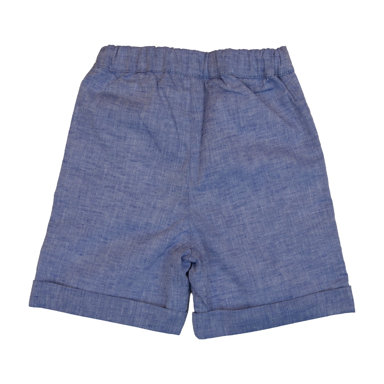 Boy Deep Sea Linen Shorts