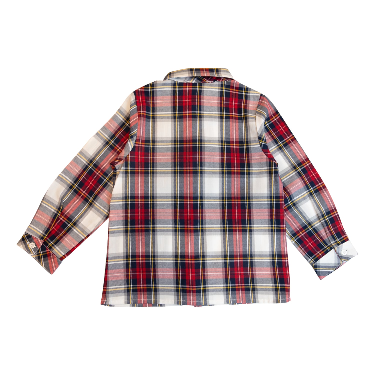Boy Winterberry Tartan Shirt