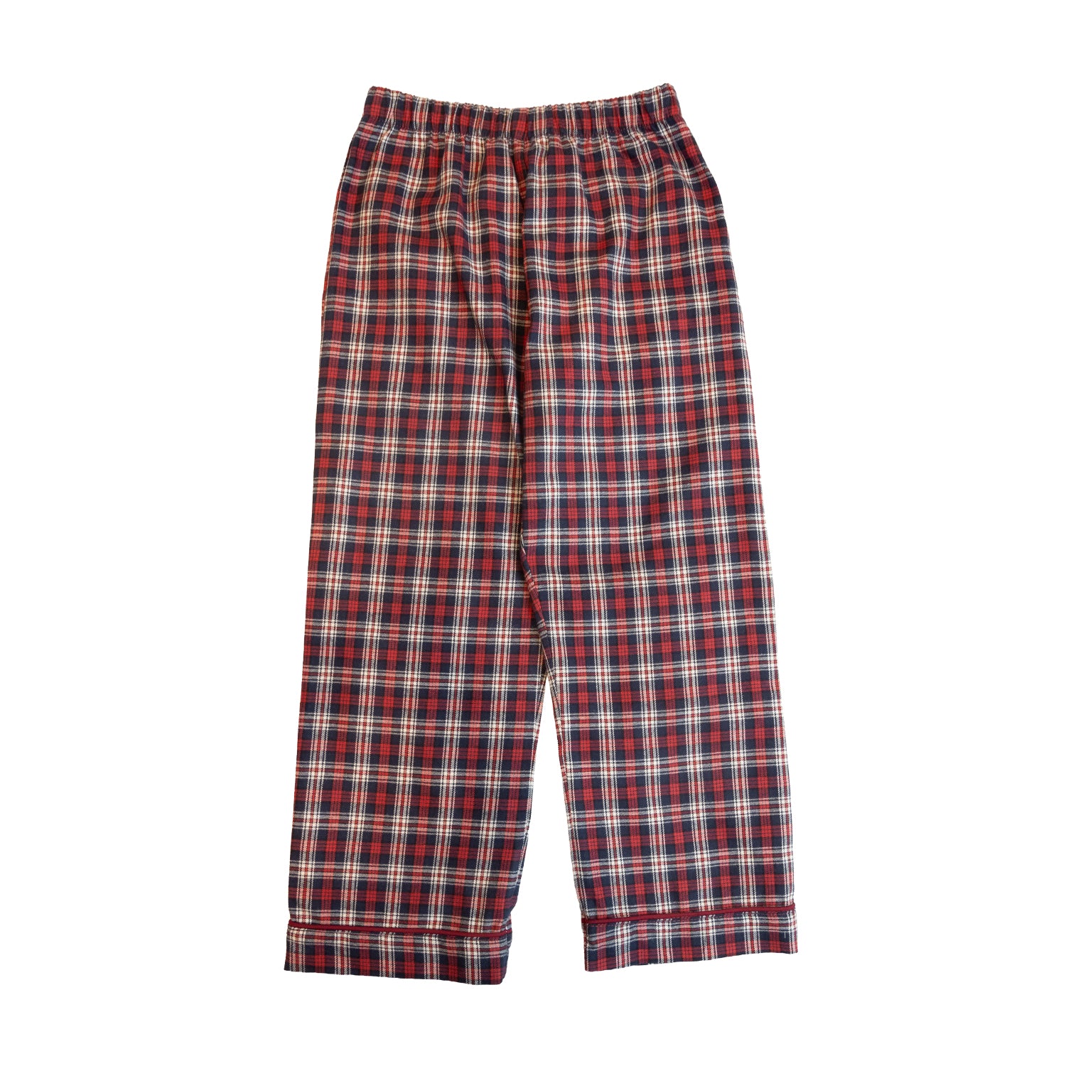 Boy Midnight Berry Tartan Pyjama