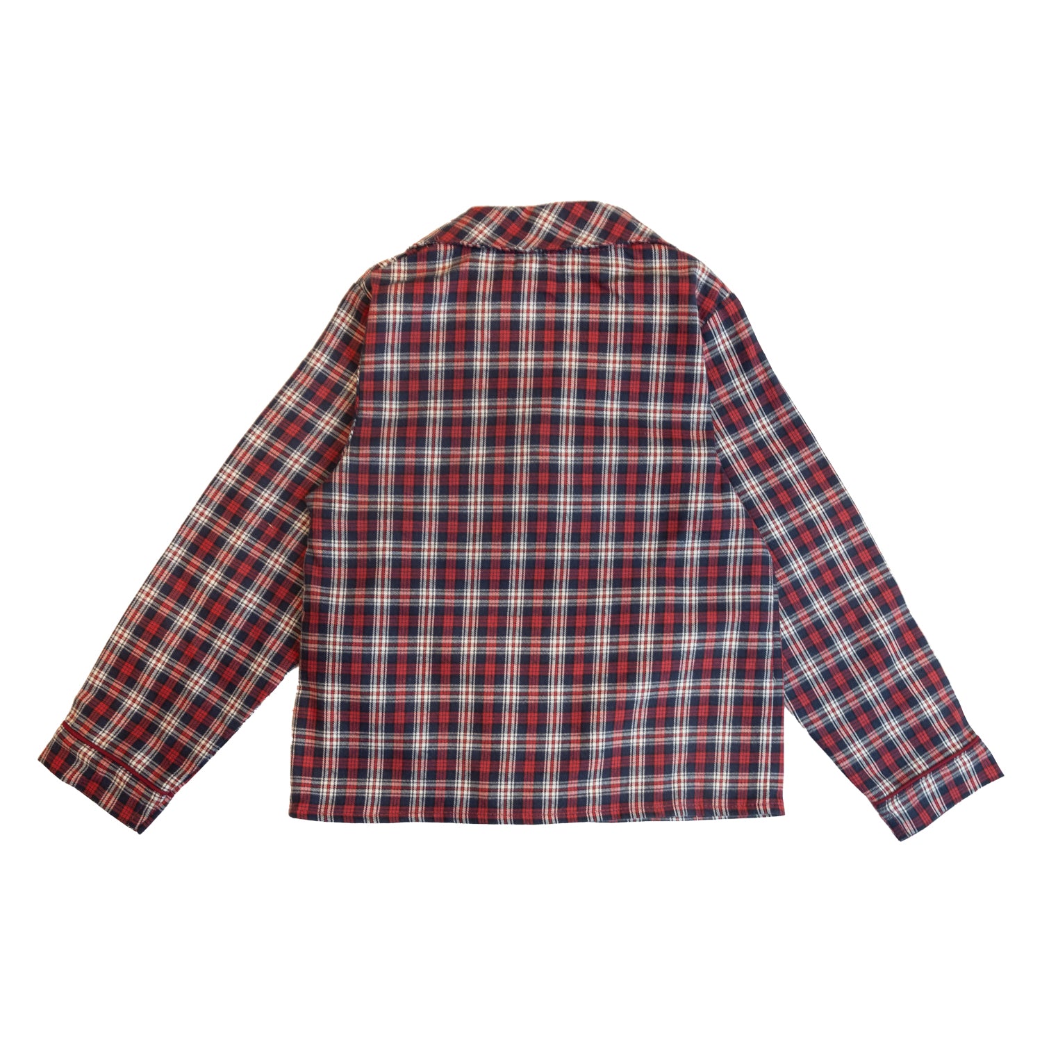 Boy Midnight Berry Tartan Pyjama
