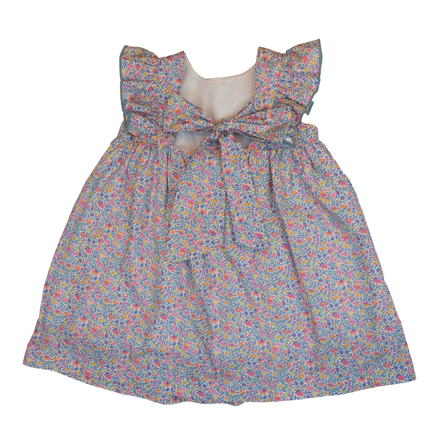 Girl Clarissa Liberty Tie-Back Dress