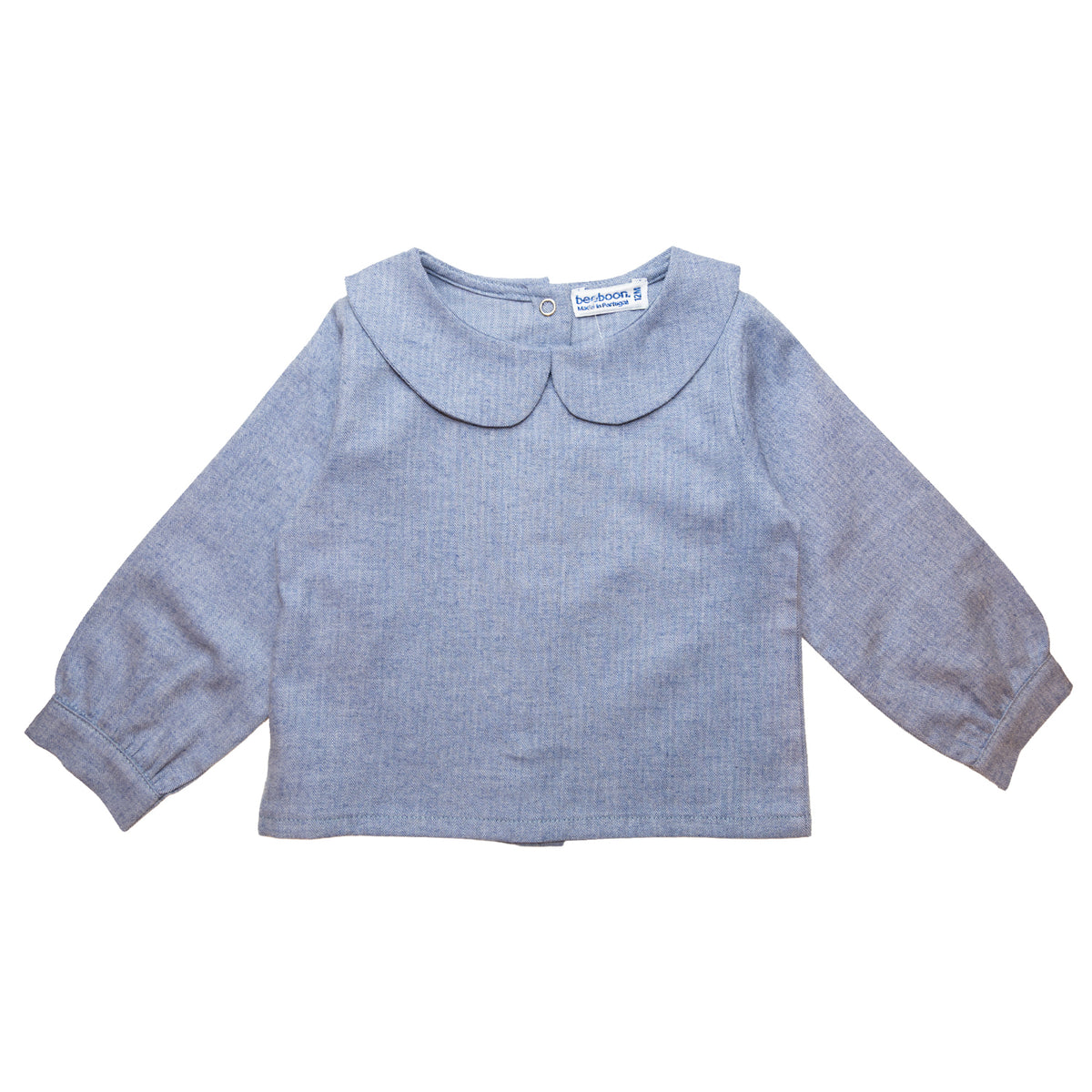 Baby Blue Flannel Shirt