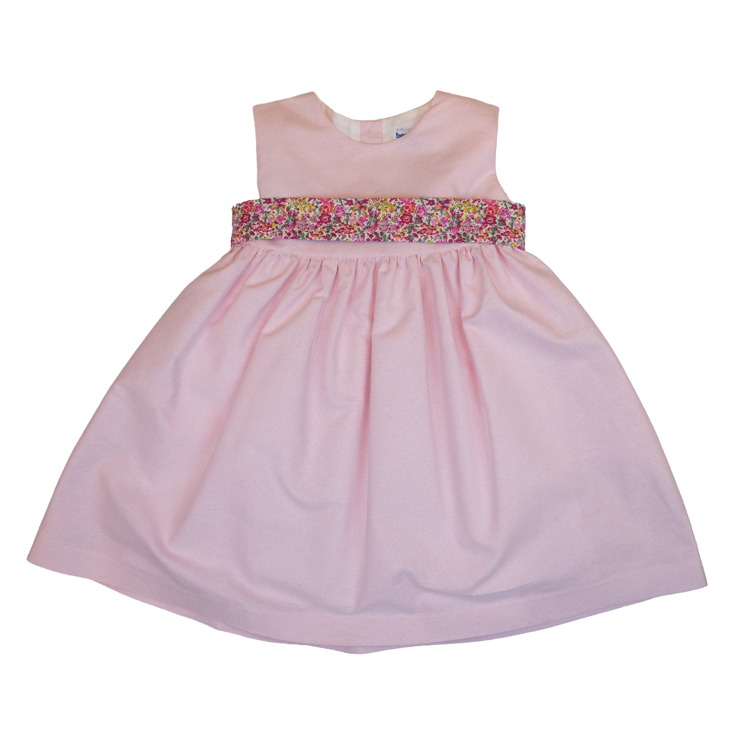 Girl Pink Dress with Emma & Georgina Liberty Sash