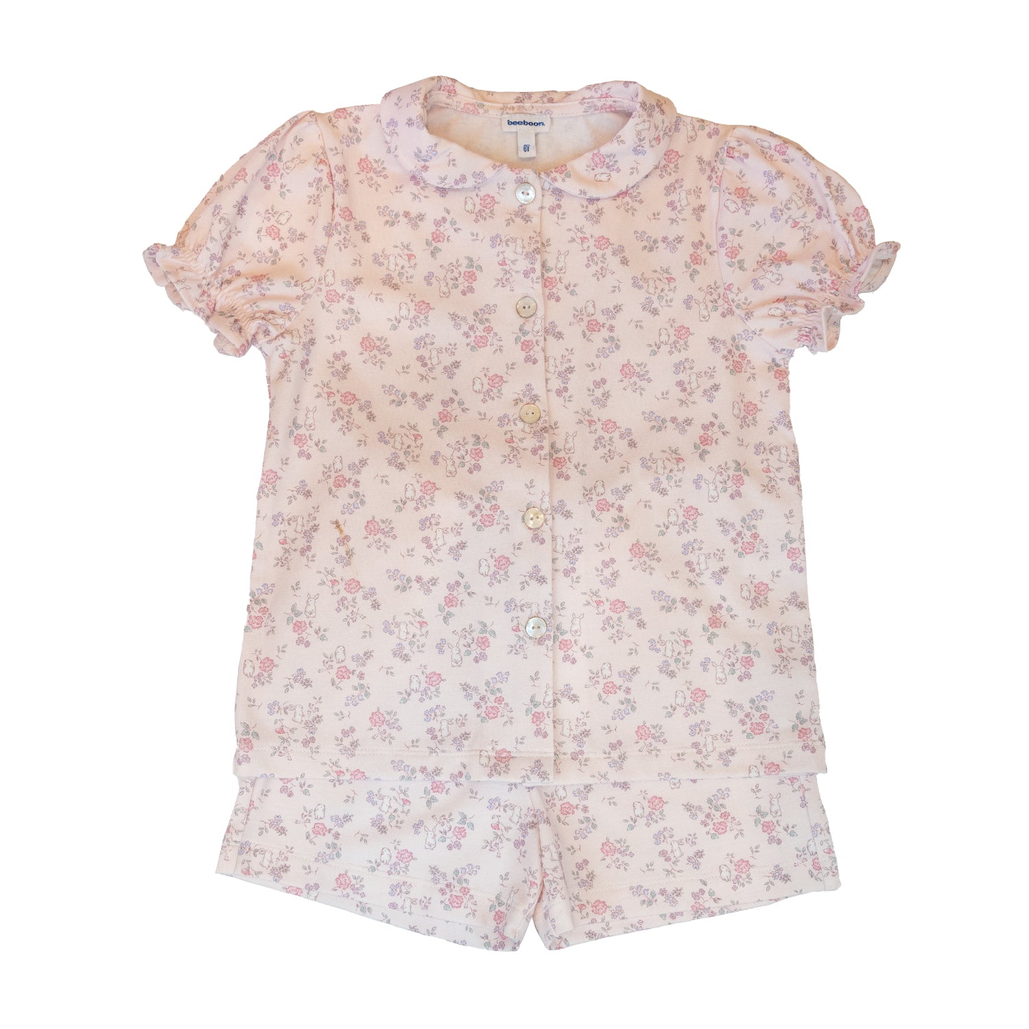 Girl Pink Bunnies Pyjama