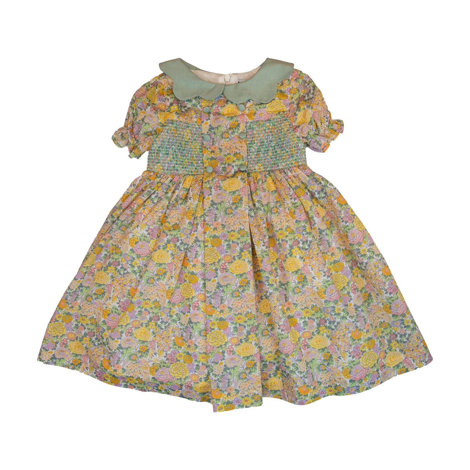 Girl Elysian Day Liberty Hand Smocked Dress