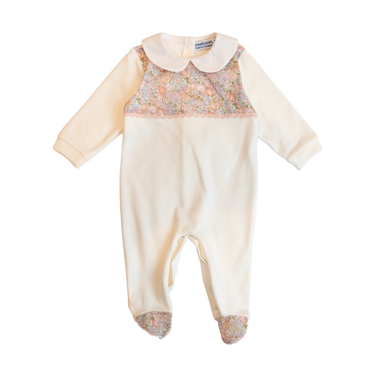 Baby Michelle Liberty & White All-in-one