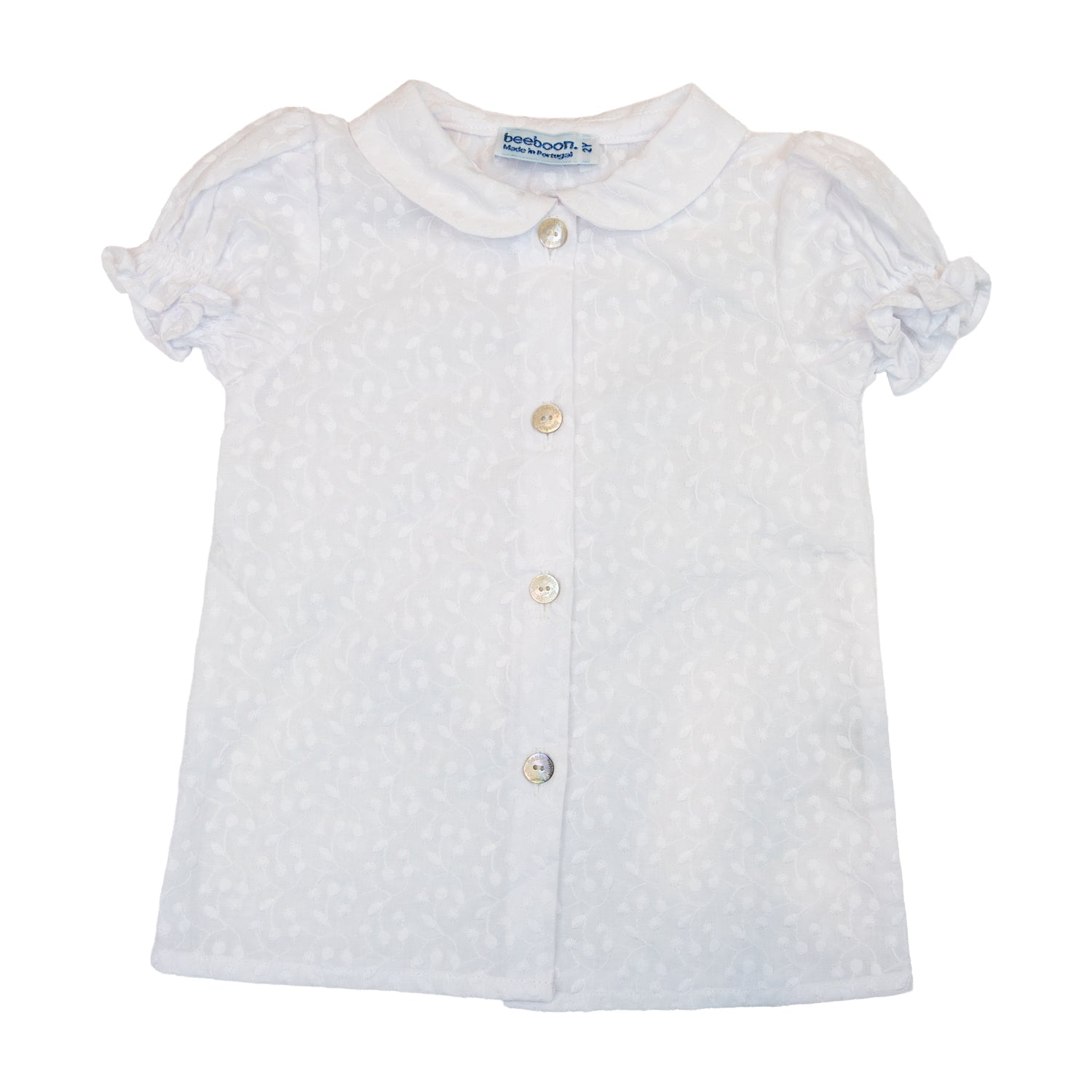 Girl English Garden White Blouse