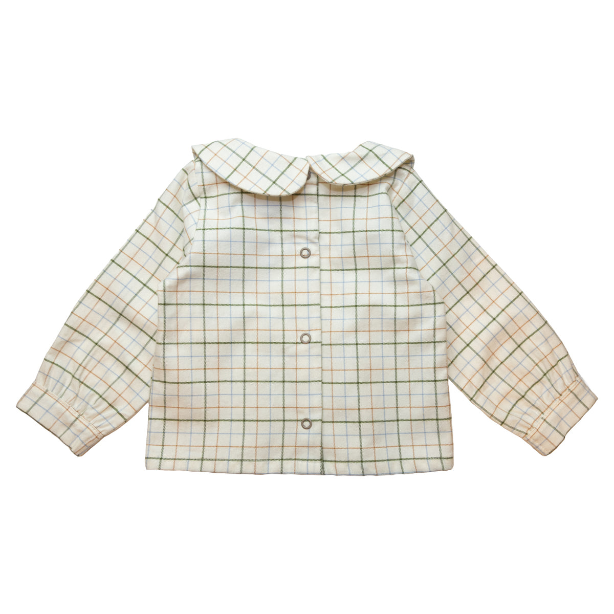Baby Beige Check Shirt