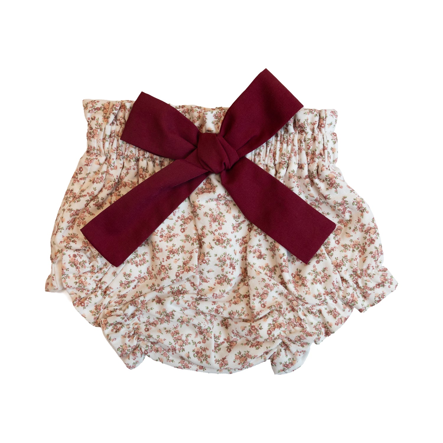 Baby Whispering Rose Bow detail Bloomers