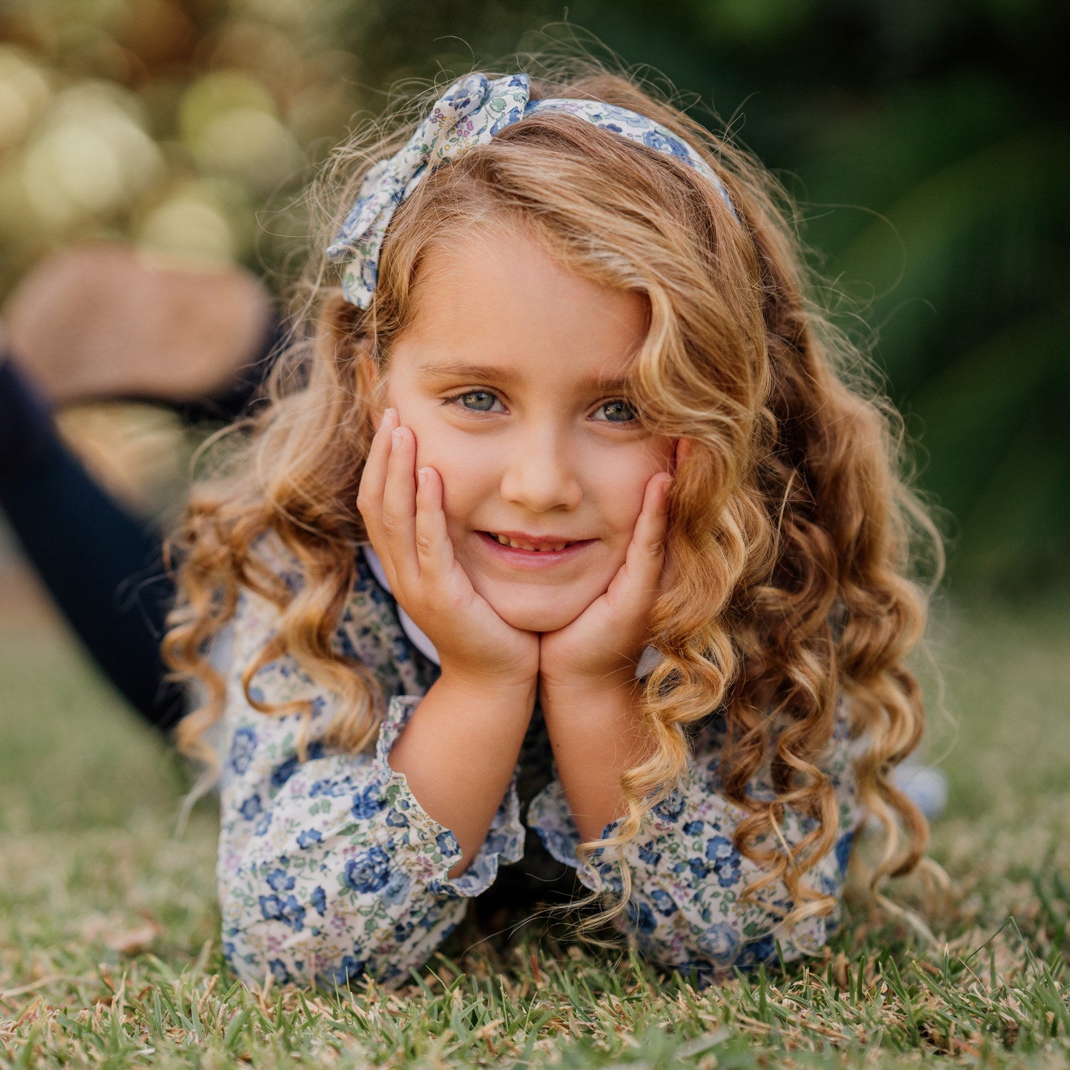 Girl Felicite Blue Liberty Hairband