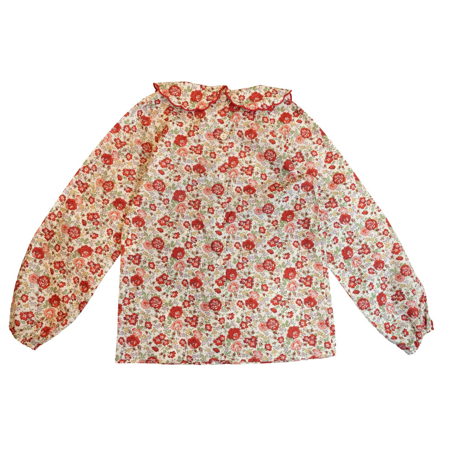 Girl Felicite Red Liberty Blouse