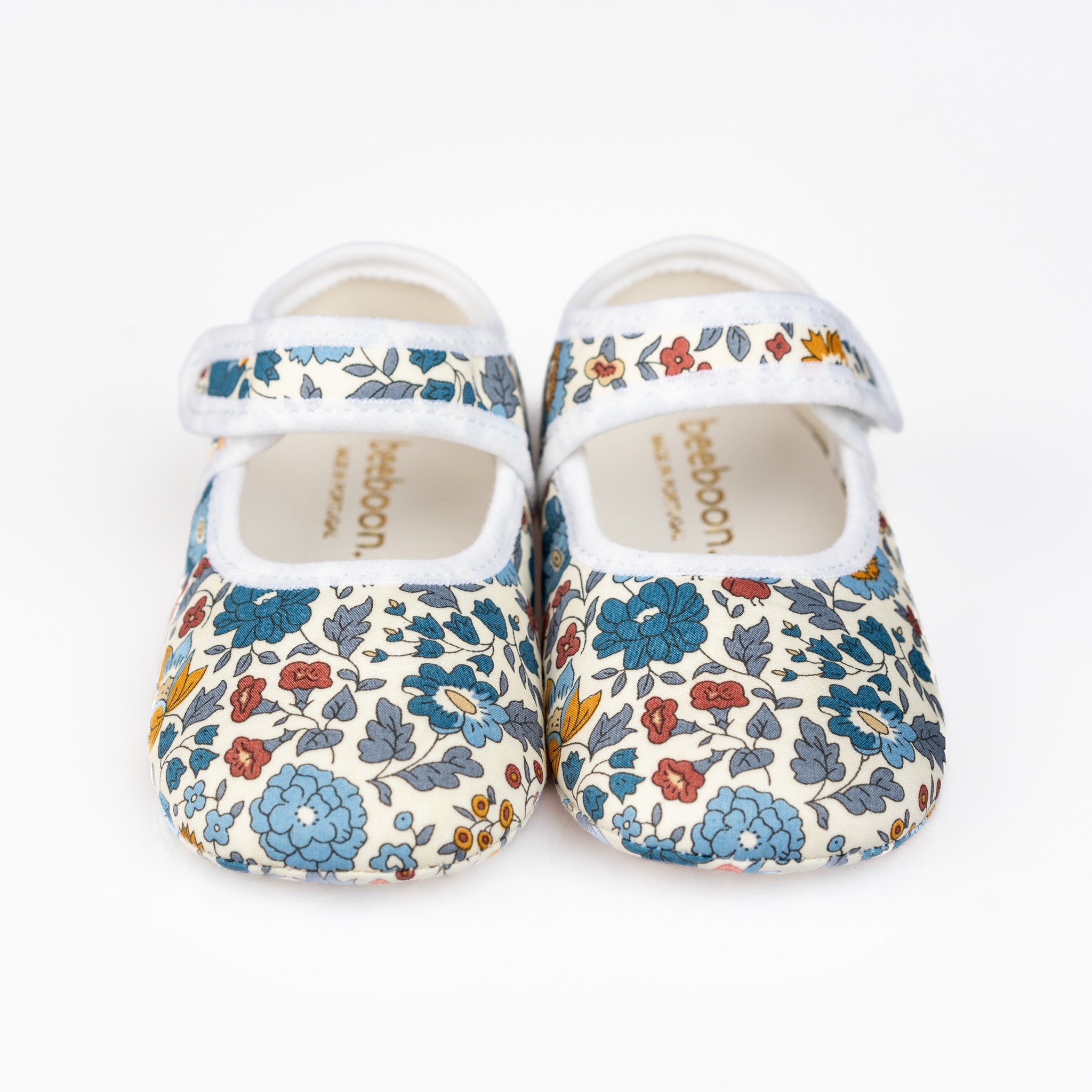 Baby D'Anjo Liberty Mary Jane Pram Shoes