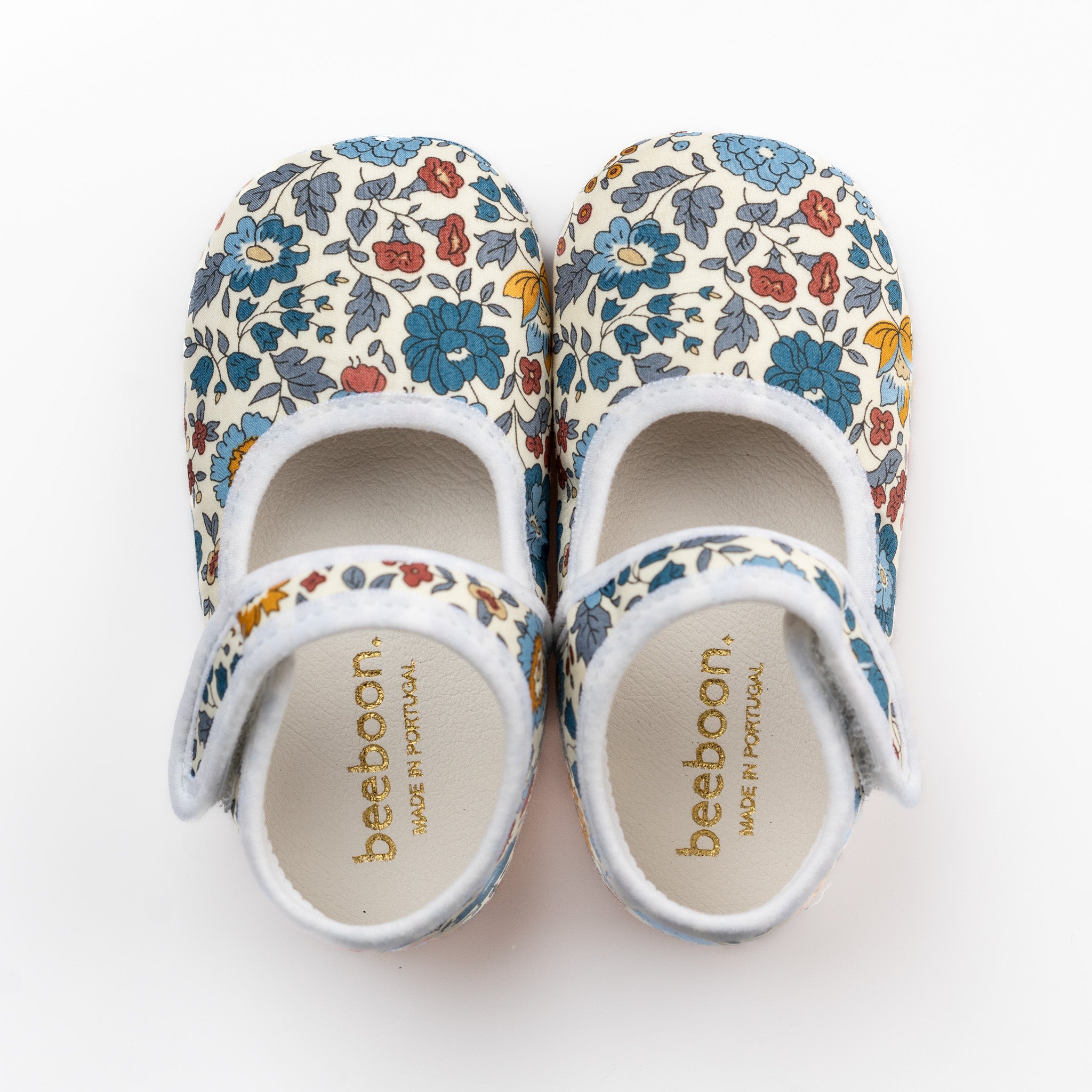 Baby D'Anjo Liberty Mary Jane Pram Shoes