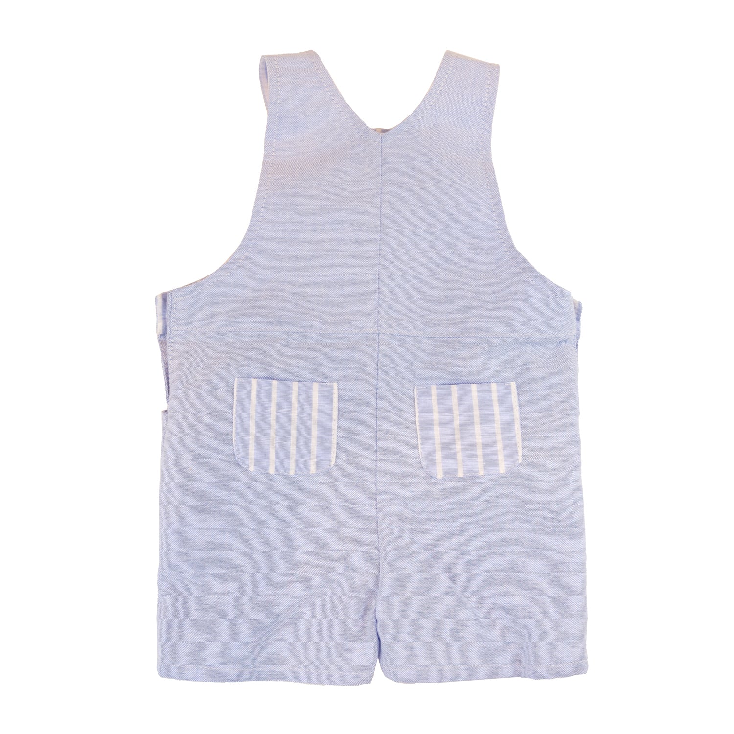 Baby Blue Oxford Dungarees