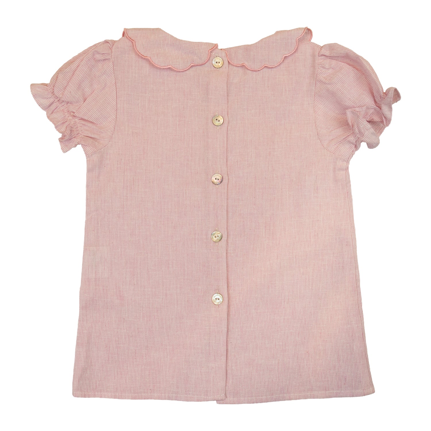 Girl Candy Stripe Linen Blouse