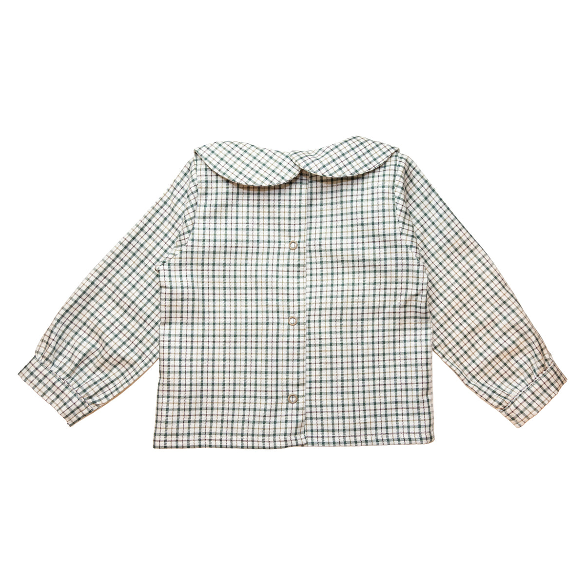 Baby Green Check Shirt