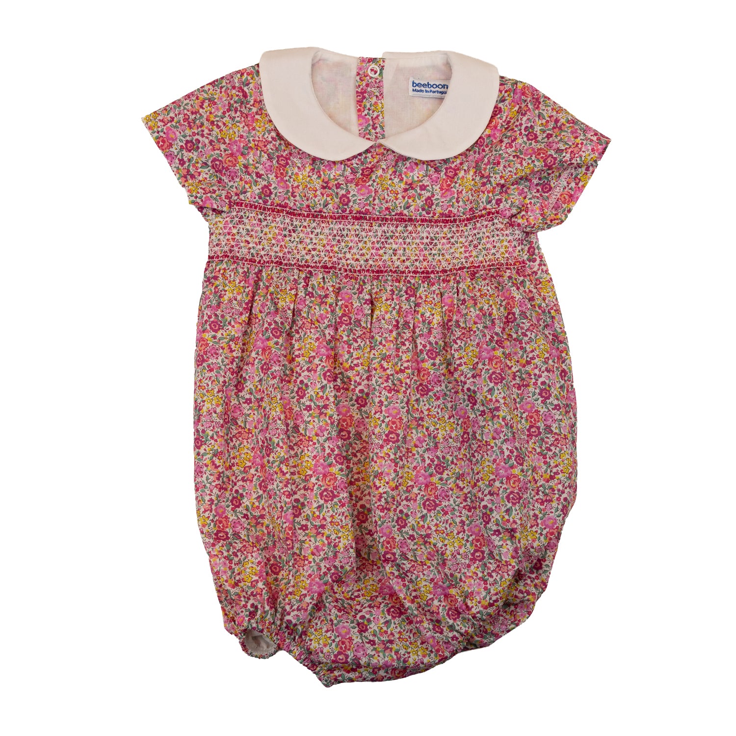 Baby Emma & Georgina Liberty Hand Smocked Romper
