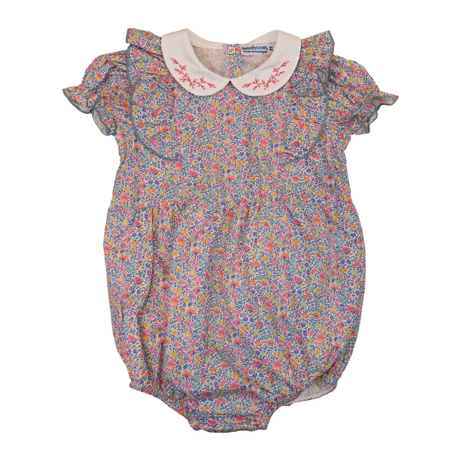 Baby Clarissa Liberty Ruffle Romper
