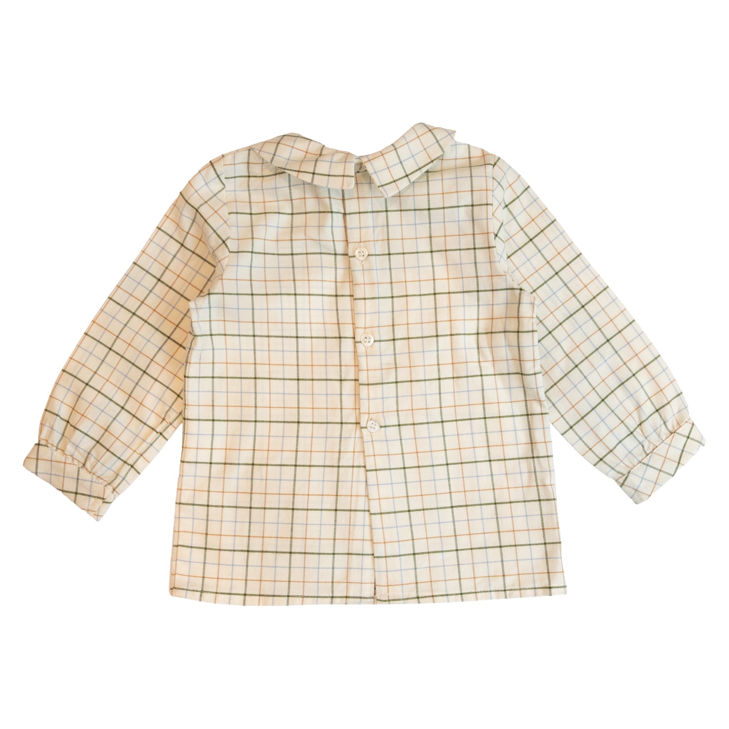 Baby Green Check Shirt