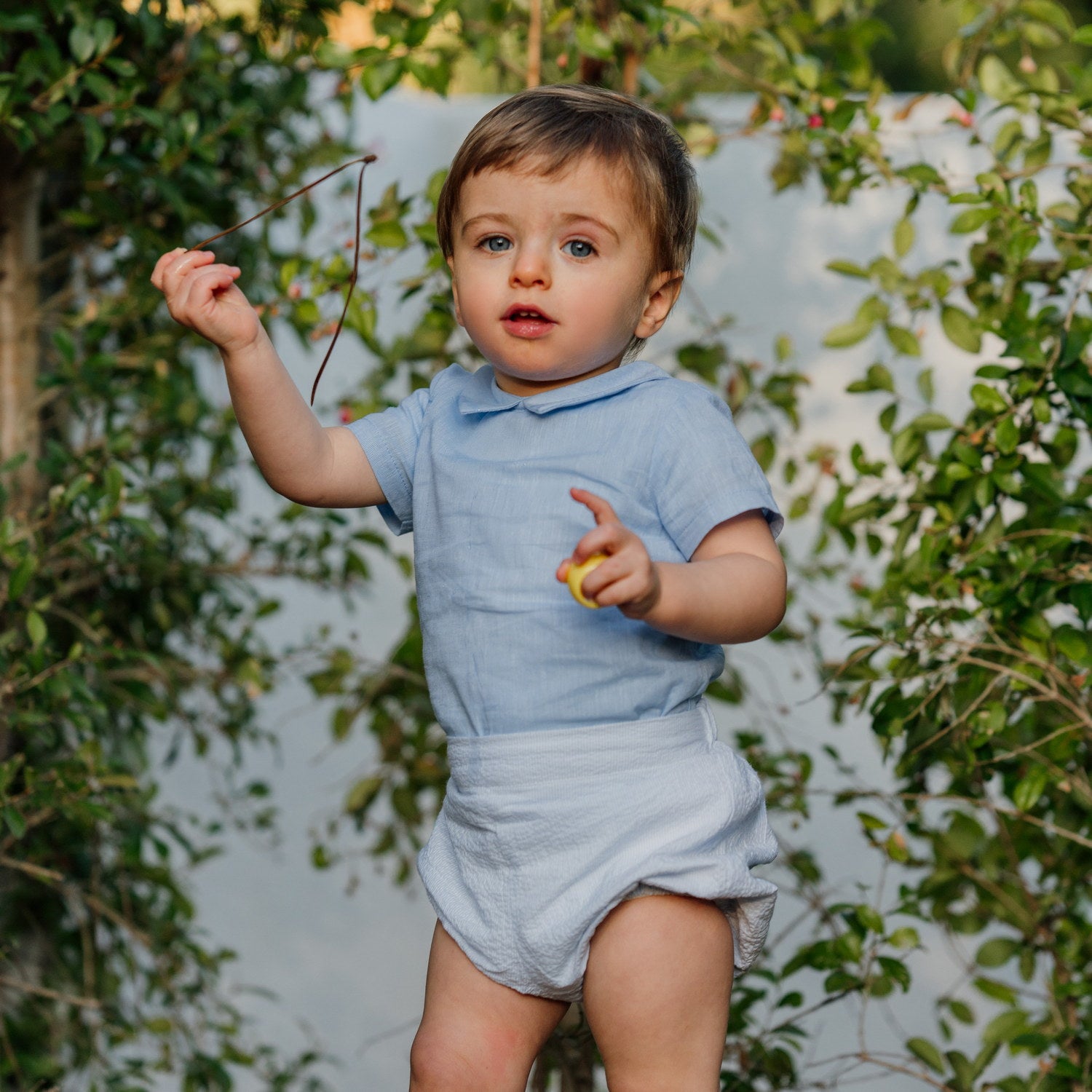 Baby Blue Dream Linen Shirt