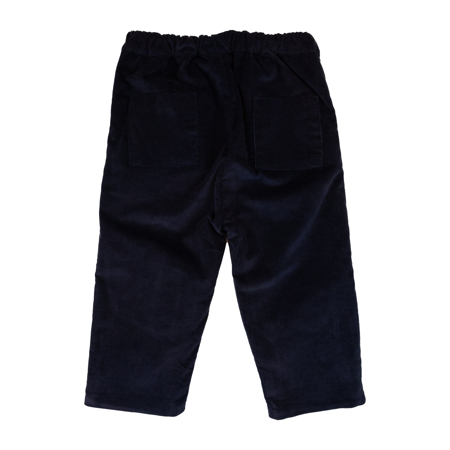 Baby Navy Whisper Cord Trousers