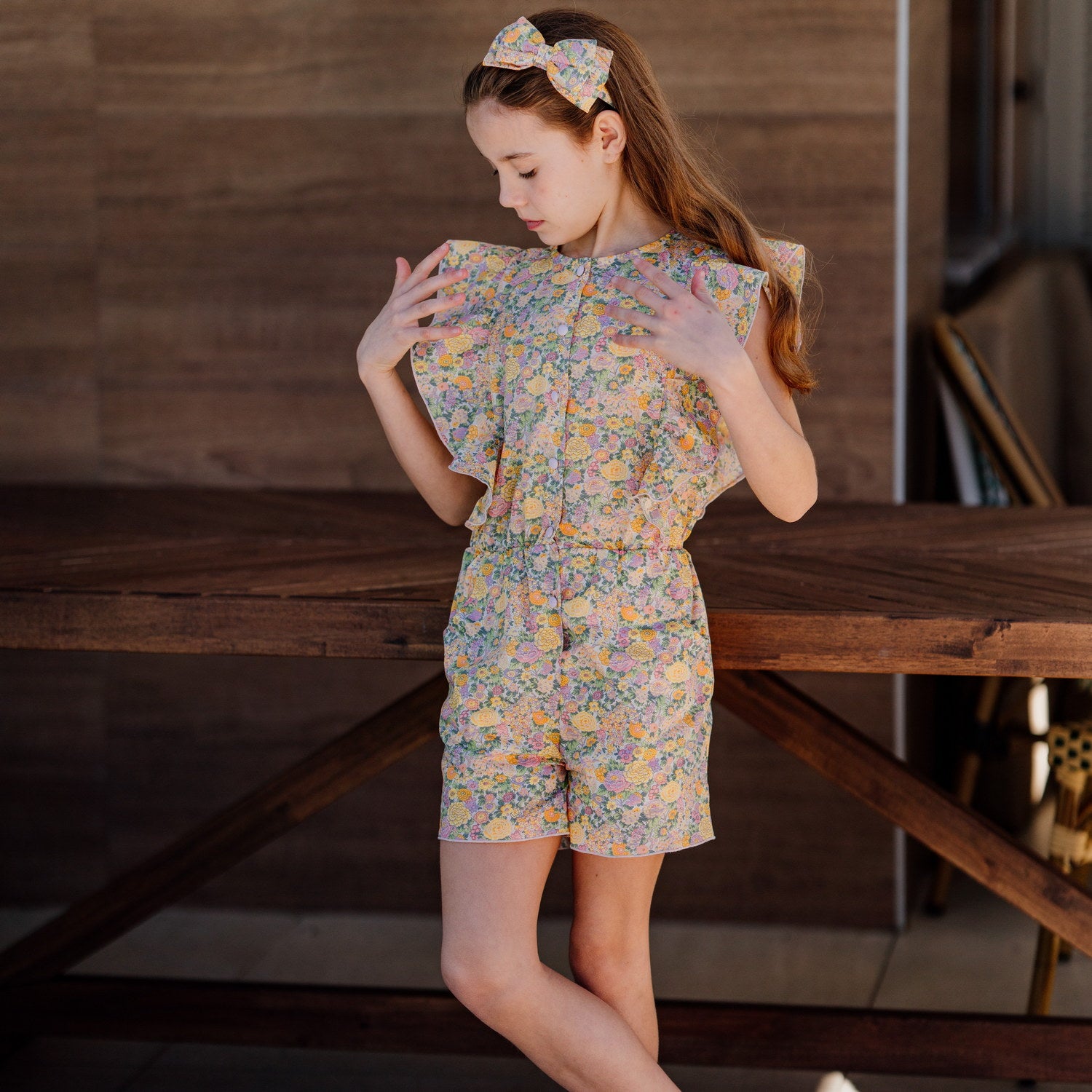 Girl Elysian Day Liberty Playsuit