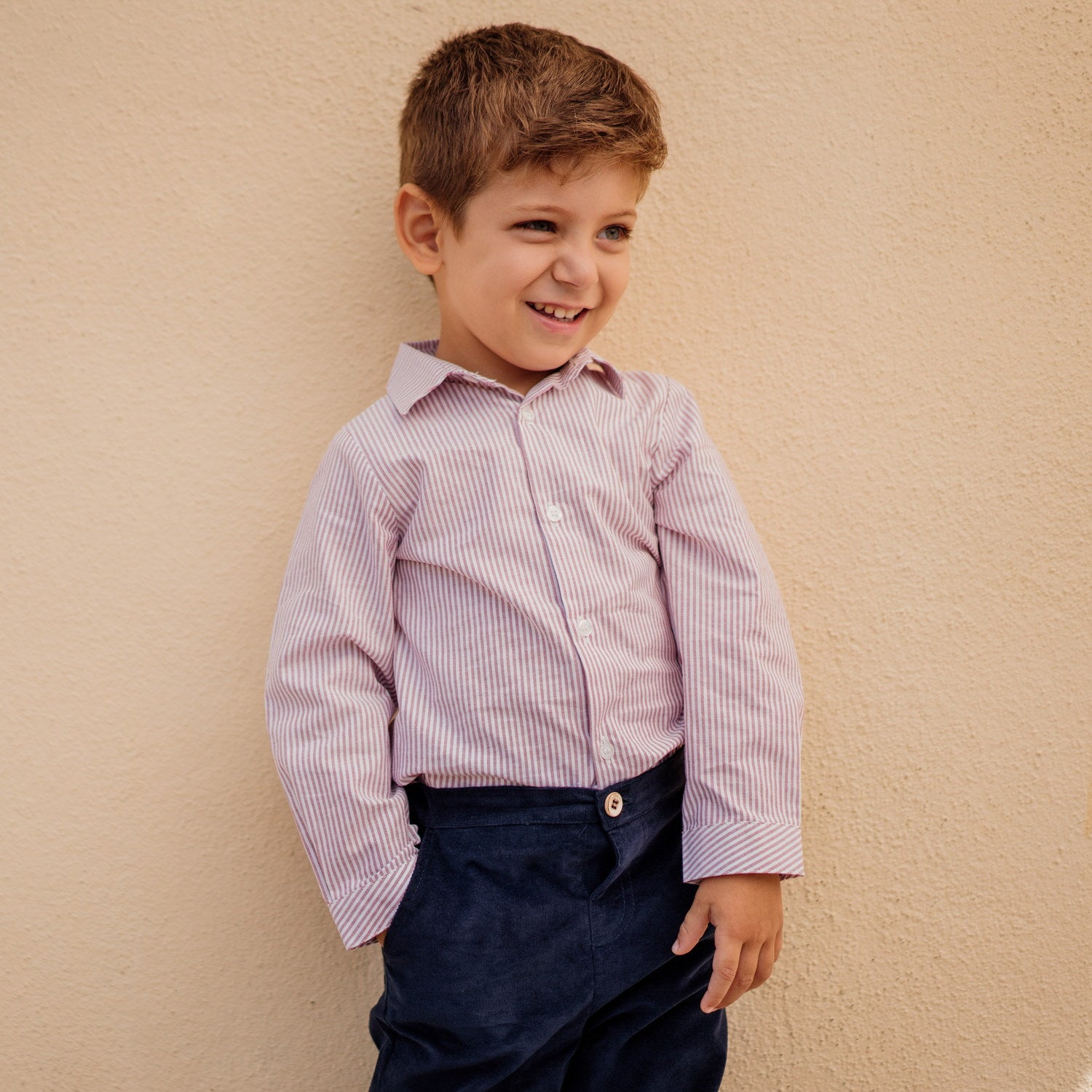 Boy Burgundy Mist Shirt