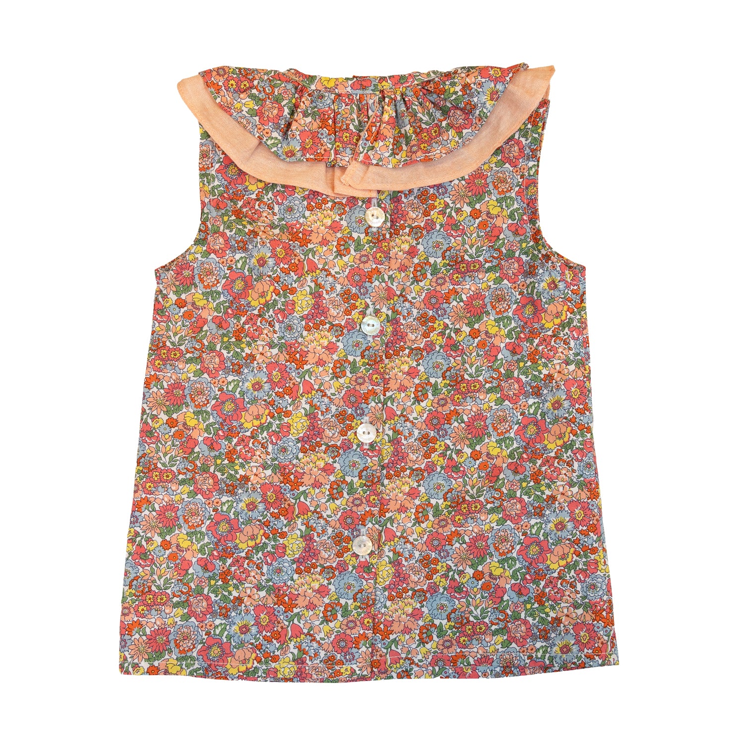 Girl Nell, Annie and May Liberty Sleeveless Blouse