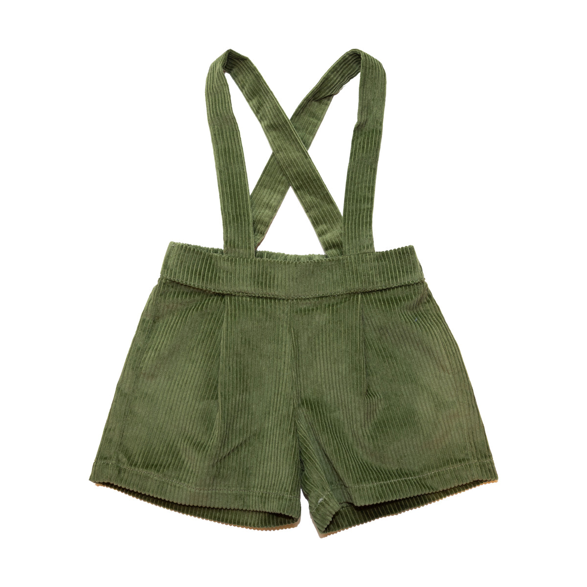 Baby Sage Fields Corduroy Shorts with Braces