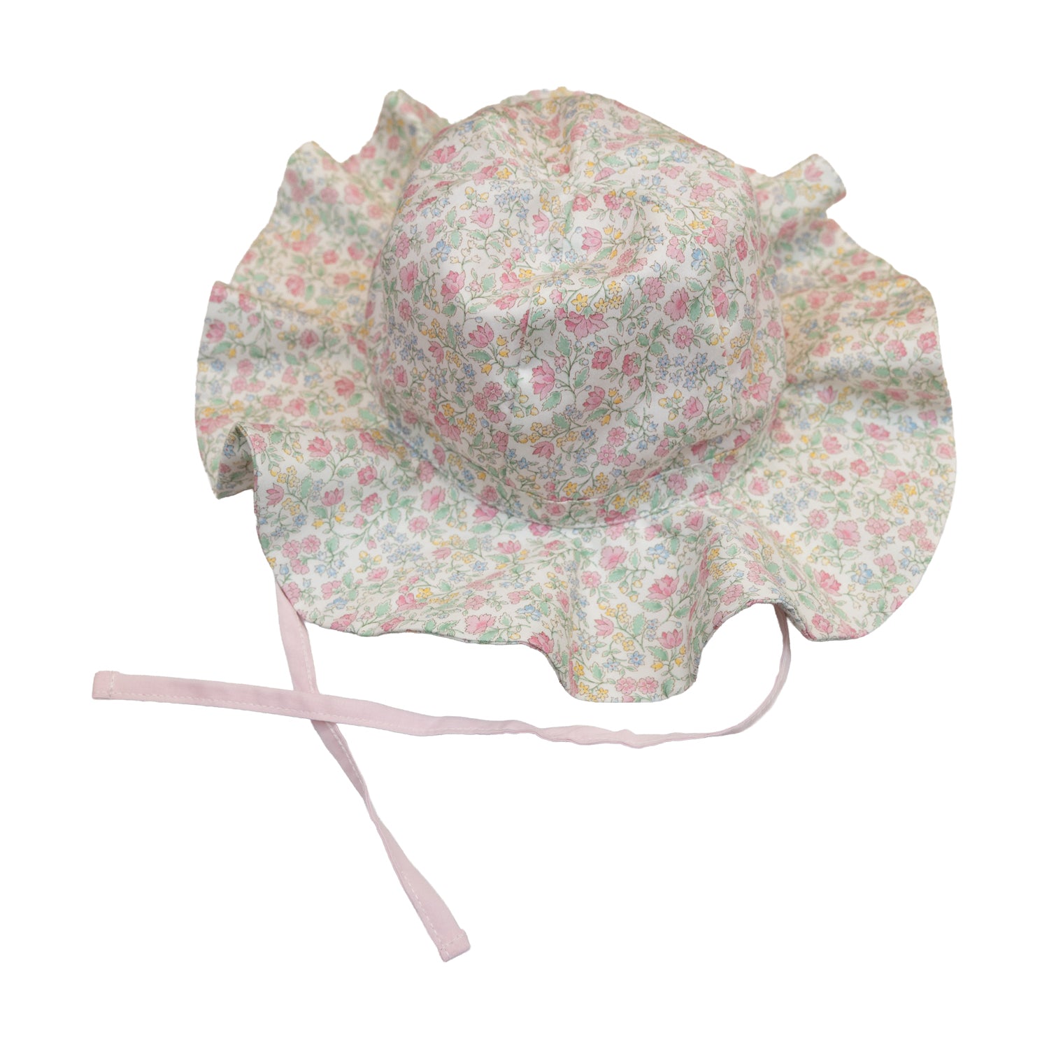 Girl Rosebud Green Sun Hat