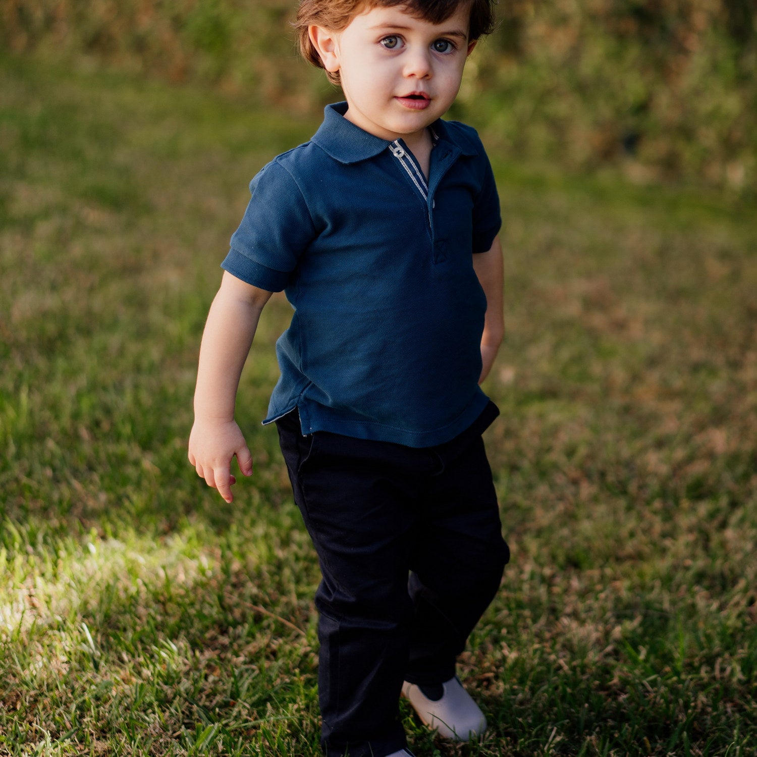 Baby Boy Blue Polo Shirt