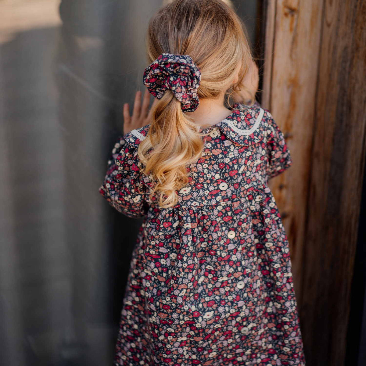 Girl Petal & Daisy Liberty Scrunchie