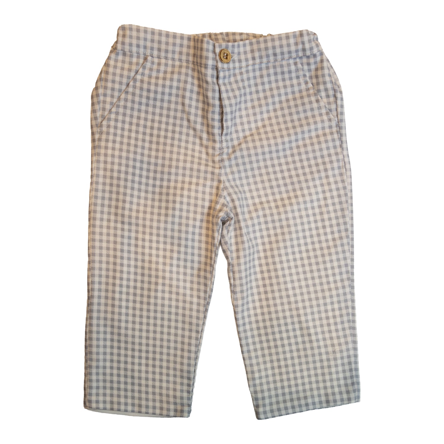 Baby Cloud Gingham Trousers
