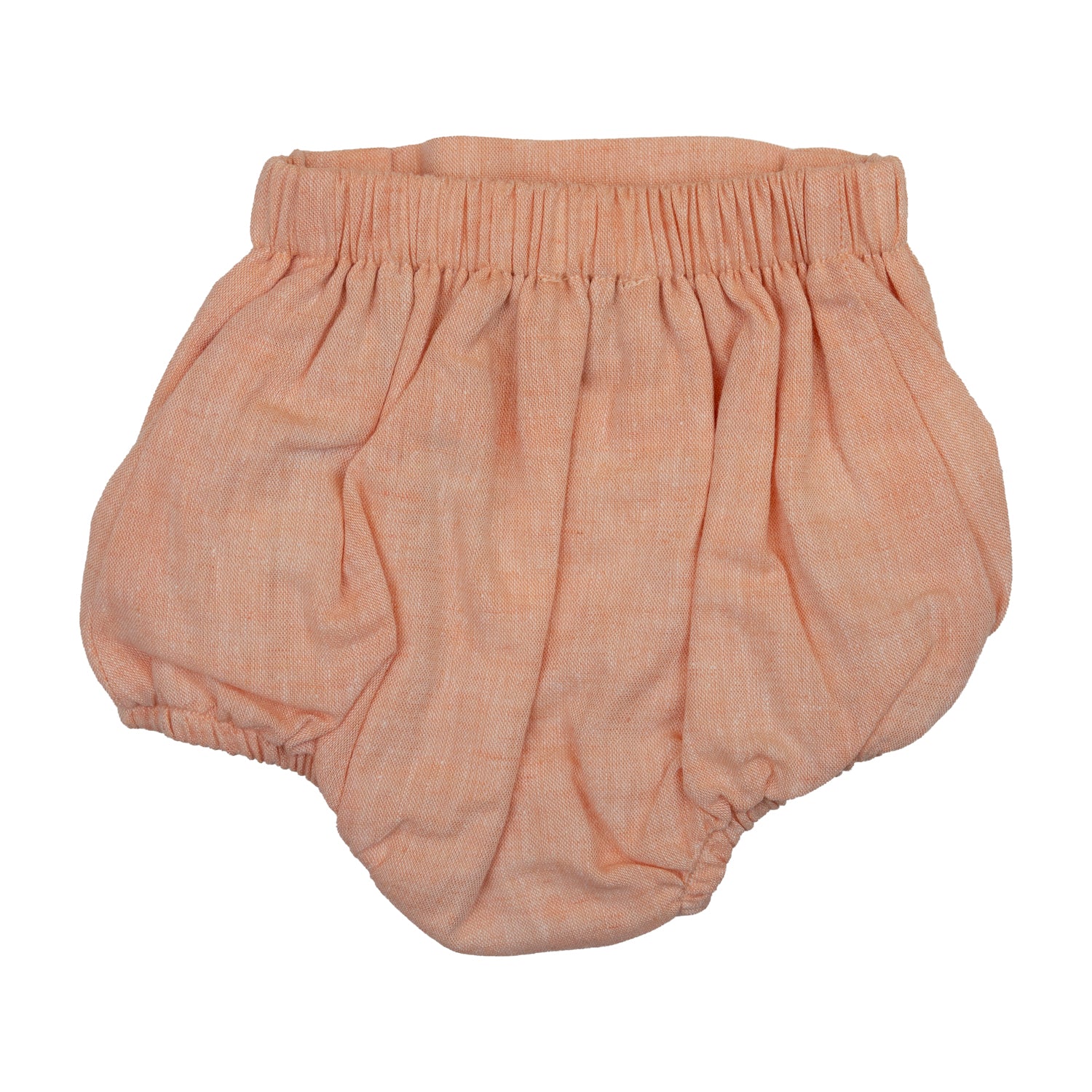 Baby Apricot Sand Linen Bloomers
