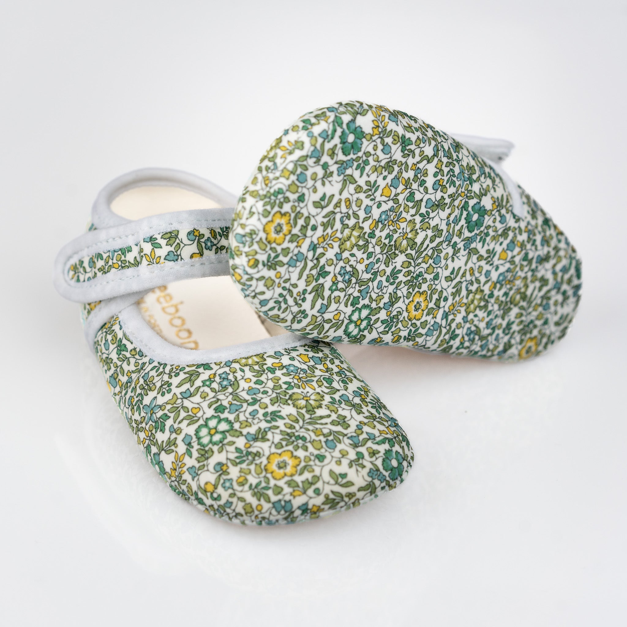 Baby Katie and Millie Liberty Mary Jane Pram Shoes