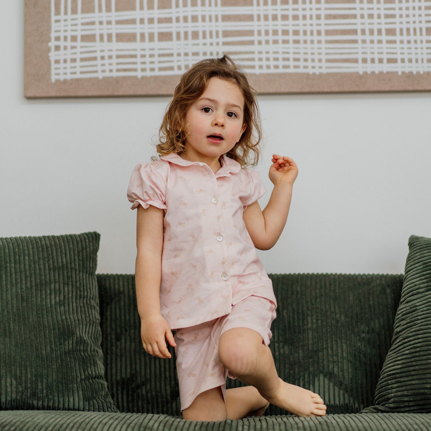 Girl Stardust Pink Mouse Pyjama