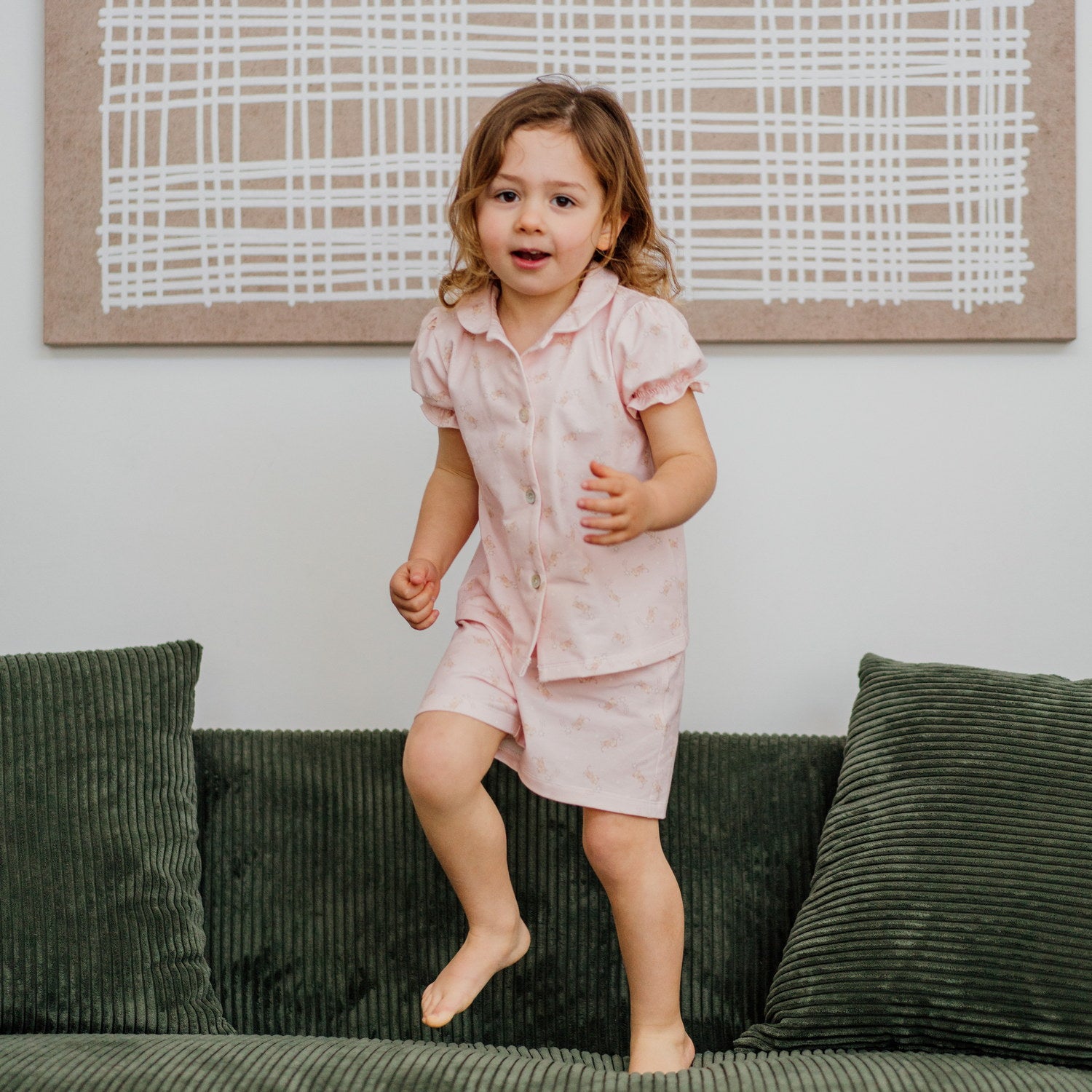 Girl Stardust Pink Mouse Pyjama