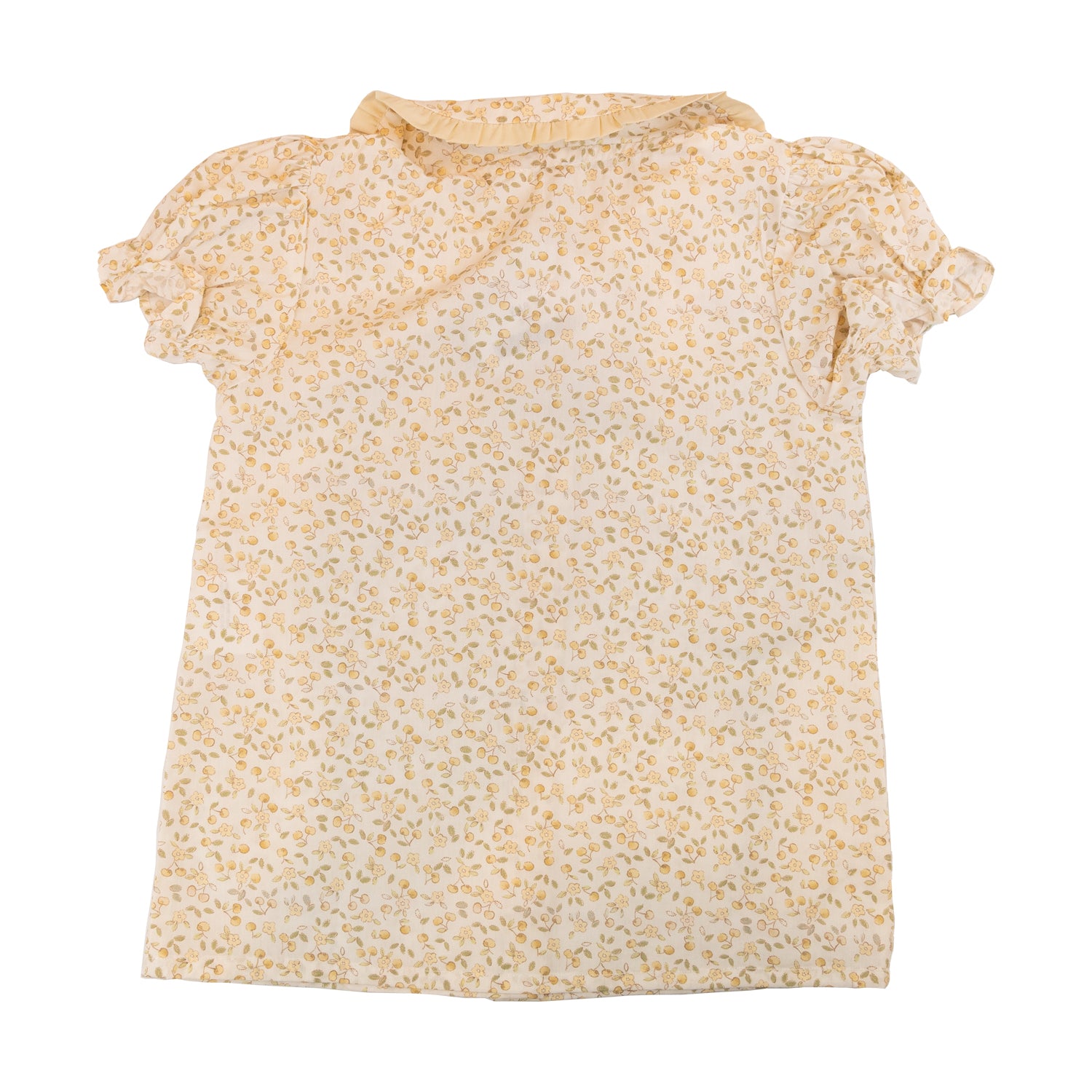 Girl Sand Cherries Short Sleeve Blouse
